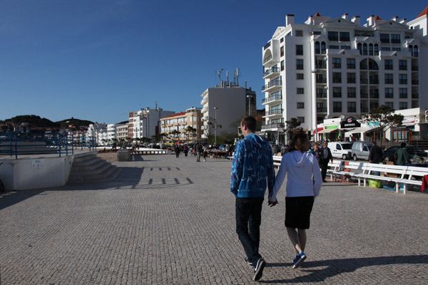De boulevard van St Marnho do Porto